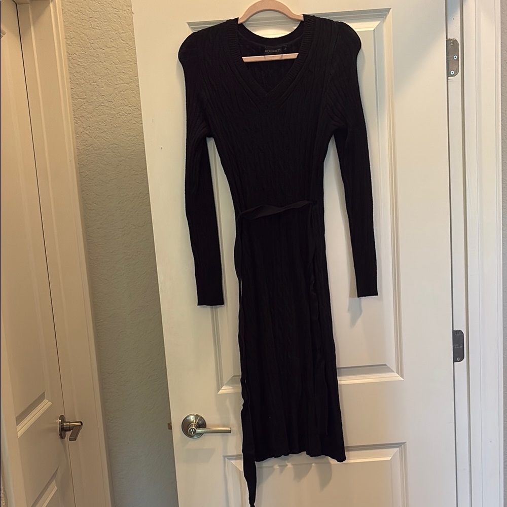 Black Knit Dress
